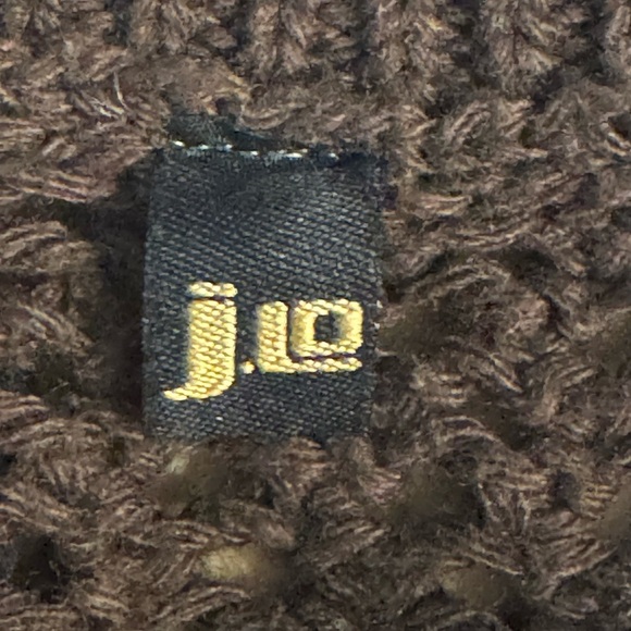 J.Lo Brown Knit Sweater Dress - Picture 5 of 8